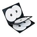 ナカバヤシ(Nakabayashi) Digio2 DVDトールケース 5枚収納 3ケースセット ブラック Z0114