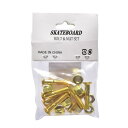 ロイヤル(Royal) OG SKATEBOARD BOLT&NUT SET GOLD