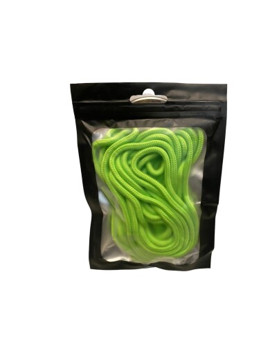 Shoe Lace - (アラタ) 靴ひも round_ fluorescencegreen_60 蛍光グリーン 60cm