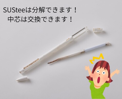 SUStee 水やりチェッカー Mサイズ ブラック 5本パック
