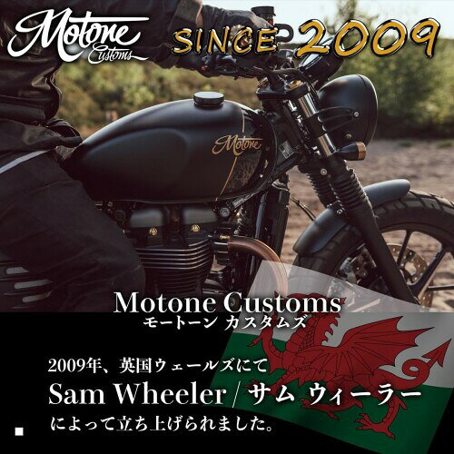モートーン(Motone) フロントウインカーステー [ファイ]39フォーククランプ M10用 ...