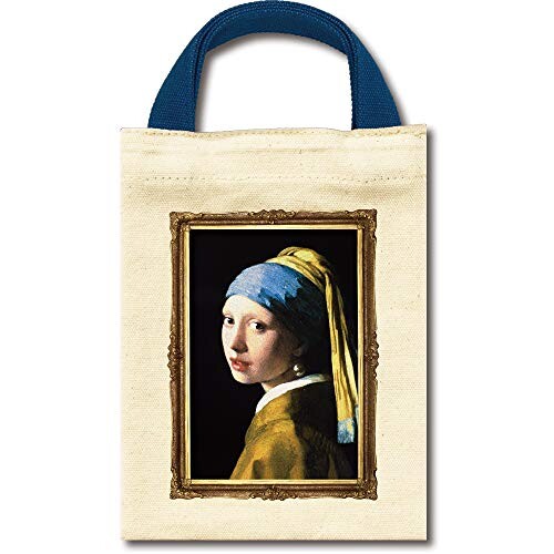 ユーパワー名画コットンミニバッグ 〜ミュージアムコレクション〜 フェルメール「青いターバンの少女」