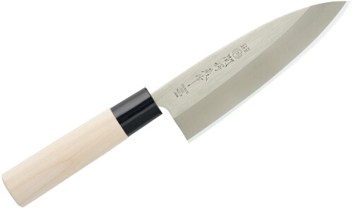 ヤクセル(Yaxell) 包丁 関鍔蔵作 出刃包丁 155mm 日本製 初心者向け 和包丁 刺身 魚 ステンレス製 30543 サイズ:全長28.5×奥行3cm 刃渡り:15.5cm 重量:150g 生産国:日本 初心者でも扱いやすい入門編の和包丁。本格的な和包丁へのファーストステップとして。本物の木ハンドルを使用しているので使うごとに馴染んでくる 商品コード20048239026商品名ヤクセル(Yaxell) 包丁 関鍔蔵作 出刃包丁 155mm 日本製 初心者向け 和包丁 刺身 魚 ステンレス製 30543型番30594サイズ155 mmカラーシルバー※他モールでも併売しているため、タイミングによって在庫切れの可能性がございます。その際は、別途ご連絡させていただきます。※他モールでも併売しているため、タイミングによって在庫切れの可能性がございます。その際は、別途ご連絡させていただきます。