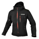 (KOMINE) バイクウェア 07-555 レディース Black/Gradation.Red S