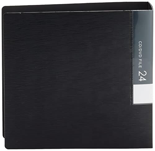 �Хåե����� BUFFALO CD&DVD�ե����륱���� �֥å������� 24���Ǽ �֥�å� BSCD01F24BK