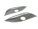 BRIGHTZ Cクラス W205 シートサイドパネル サテンシルバー W 205 セダン C180 C200 C220d C250 C350e C450 25540(2)