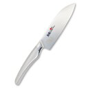 匠美風 燕技 三徳庖丁 イニシャル H 金彩 彫り 刃渡り145mm ミドル 三徳 包丁 (JAPANESE KNIFE/MADE IN JAPAN) 日本製