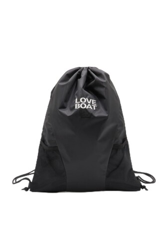 LOVEBOAT ナップサックLB-MBBK15/BLACK