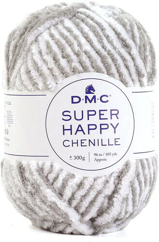 Rakuten - DMC SUPER HAPPY CHENILLE スーパーハッピーシェニール 超極太 96m巻 300g #150 エレファント DMC8144