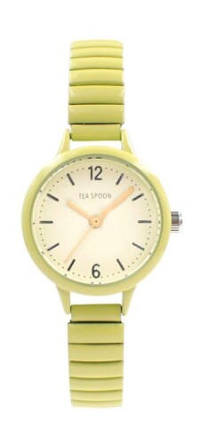 (フォロー) 腕時計 Tea Spoon(ティースプーン) スリムカラフルジャバラウォッチ N02522S-5 YE レディー..