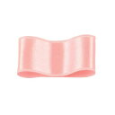 RibbonBon シルクダブルサテンリボン #003 ミスティーローズ 18mm幅 巻(30m) 9サイズ50色展開