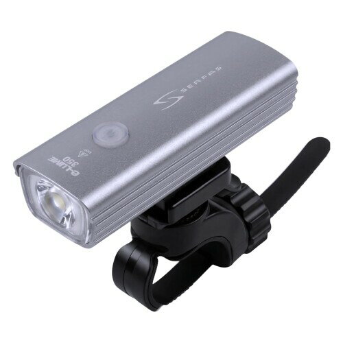 SERFAS(サーファス) 自転車用LEDヘッドライト USL PLUS USB Type-C充電式 350ルーメン シルバー