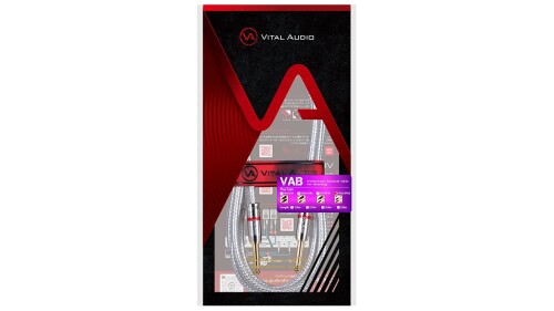 VITAL AUDIO VAB-0.5m 3P / 3P(VB0.53P3P) バランスケーブル VABシリーズ TRS/TRS マイクケーブル ノイズ低減 耐熱