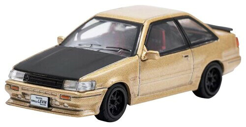 DIECASTTEAM 1/64 トヨタ カローラ LEVIN RHD ゴールド 完成品