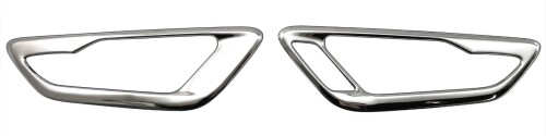 BRIGHTZ ヴェルファイアハイブリッド AAHH40W AAHH45W 超鏡面ステンレスメッキフロントインナードアハンドルカバー 皿 2PC AAHH 40 45 ヴェルファイヤ ハイブリッド ハイブリット