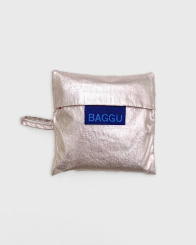 BABY BAGGU メタリック エコバッグ