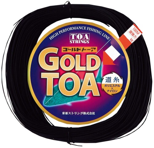 レグロン(Raiglon) ゴールドトーア (GOLD TOA) コイル巻き 100m ブラック 35号