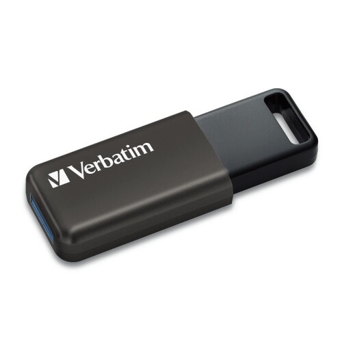 バーベイタム (Verbatim) USBメモリ 64GB USB3.2(Gen1) スライド式 ストラップホール付き Windows Mac ..