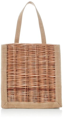 (アースメイド) LINENWILLOW SHIKAKU BAG E5858 475193 47-5196BE ベージュ