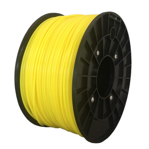 武藤工業 3Dプリンターフィラメント ABS 黄色 3mm 1kg 樹脂 材料 1U016676