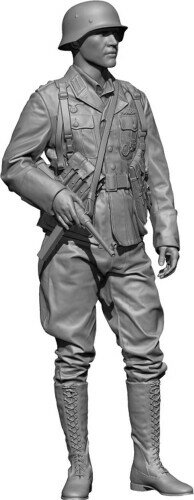 エイチスリーモデル(H3 Models) 1/48 WWII ドイツ・アフリカ 下士官 3Dプリンター製キット HS48095 (人)