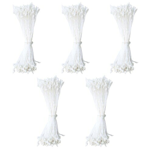松村工芸 フラワーペップ 糸ペップ イバラ 144本×5束入 イバラ約W3×H3mm×全長6cm ホワイト 54-316-0 mannishboy-24698836 マニッシュボーイ パッケージ画像