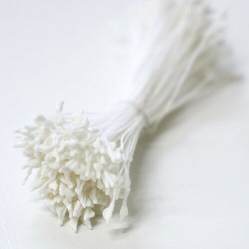 松村工芸 フラワーペップ 糸ペップ イバラ 144本×5束入 イバラ約W3×H3mm×全長6cm ホワイト 54-316-0 mannishboy-24698836 マニッシュボーイ サンプル画像2