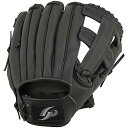 GP (ジーピー) 野球 グローブ 一般軟式用 Mサイズ 12インチ 黒