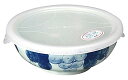 小鉢 おしゃれ : 花ぶどう ノンラップ小鉢 Japanese Bowl Food storage Container with Lid plastic Cover Porcelain/Size(cm) Φ13.8x5.2/No:688259