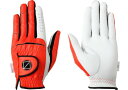 SEQUENTIAL GOLFグローブ メタリックカラー 羊革メンズグローブ SQGC-001 TigerOrange S(22cm-23cm)