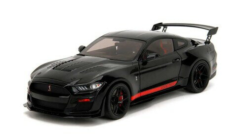 京商 (Kyosho) Jada Toys PINK SLIPSシリーズ 1/18 シェルビー GT500 CODE RED ブラック 完成品 JADA36385