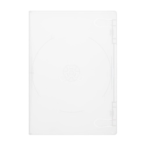 COMCOM 14mm厚DVDトールケース 1枚収納 透明 25個セット CS-DVDT1S-25CL