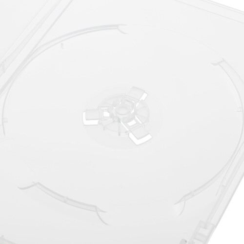 COMCOM 14mm厚DVDトールケース 1枚収納 透明 25個セット CS-DVDT1S-25CL