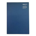 能率 NOLTY ノルティ ノート A5 アシンメトリー 6.0mm罫 ドット方眼 ネイビー NTBNT1107