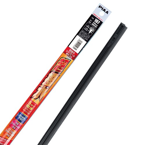 Rakuten - PIAA(ピア) ワイパー替えゴム 500mm 超強力シリコート 特殊シリコンゴム 1本入 呼番107 撥水タイプ SMR500