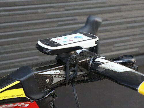 (レックマウント) シリコンゴムバンド式 マウント for ガーミン サイクルコンピューター用Edge 1040/1030/830/840/540/530/25/130(末尾 J/PLUS) などに対応