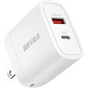 バッファロー 充電器 30W 2ポート Type-C Type-A USB PD Power Delivery 3.0 急速充電 GaN 窒化ガリウム 折り畳み...