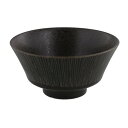 EAST table(イーストテーブル) お茶碗 11.2cm Rim wire 黒 日本製 飯椀 和食器 食洗機対応 レンジ対応 111-005-02