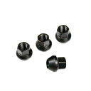 RAYS(レイズ) 17HEX レーシングナット M12×1.25 BK(ブラック) 25mm(ショートタイプ) 16個パック 74130000225BK