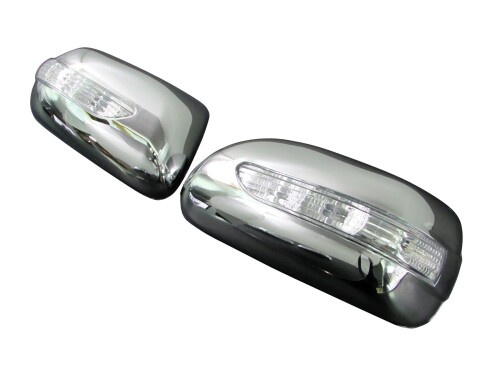 BRIGHTZ ブーン 300 301 310 312 LEDメッキドアミラーカバー LED黄&青 M300S M301S M310S M312S M300 M301 M310 M312 22592