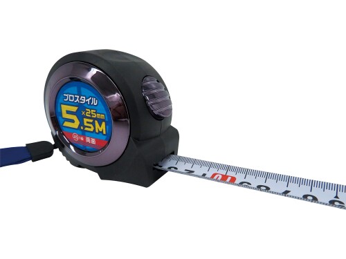 フローバル プロスタイル 両面目盛付コンベックス POMCW2555 5.5m×25mm