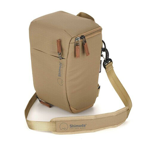 Shimoda TopLoader L カメラバッグ ショルダーバッグ スリングバッグ トップローダー ラージ 拡張機能 ショルダーベルト 付属 ボア V520-407