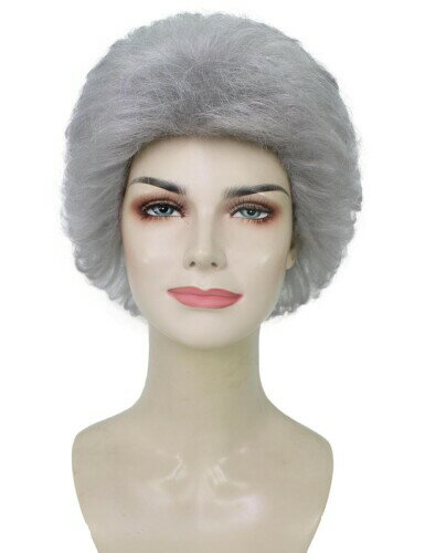 Wigs2you ウィッグ H-5710 HPO 大人の女性用80年代アメリカのシットコムおばあちゃんショートカーリーグレーウィッグ Wigs2you ウィッグ H-5710 HPO 大人の女性用80年代アメリカのシットコムおばあちゃんショートカーリーグレーウィッグ