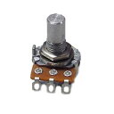 アルファ電子 16mm ポット 可変抵抗 エフェクターパーツ Bカーブ 10kオーム 2個TAE-VRP16-B10k-2p