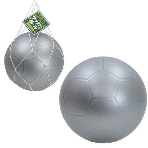 池田工業社 軽量でやわらかい サッカーボール ［ PVC製 約20cm 約260g 子供用 トレーニング ボール 外遊び 公園用 ］