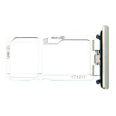 NTTドコモ NTTDOCOMO F-02K スロットキャップ ホワイト(2)