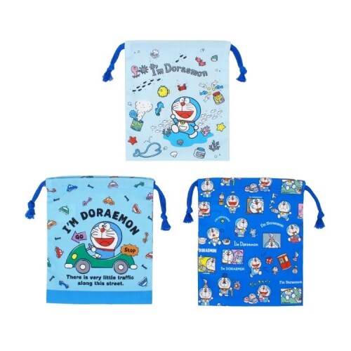 高波クリエイト 巾着袋S3枚セット I'm Doraemon ブルー 通園 通学 習い事 お子様に大人気 【I'm Doraemon】の巾着袋S3枚セットです。 お子様の入園入学お祝いや進級準備にピッタリです。 サイズ:約:H210×W180mm 素材:ポリエステル 生産国:中国 商品コード20081571124商品名高波クリエイト 巾着袋S3枚セット I'm Doraemon ブルー 通園 通学 習い事型番129700サイズ約：H210&times;W180mmカラーブルー※他モールでも併売しているため、タイミングによって在庫切れの可能性がございます。その際は、別途ご連絡させていただきます。※他モールでも併売しているため、タイミングによって在庫切れの可能性がございます。その際は、別途ご連絡させていただきます。