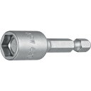 エーエスダブリュー 磁石付きソケットビット 差込角6.35x対辺12.0mm 全長50mm 062052