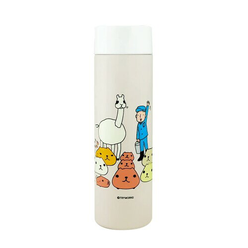 카피바라씨 진공 이중 포켓 미니 스테인리스 병 150ml 202-061