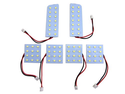 BRIGHTZ エスティマハイブリッド AHR10W LEDルームランプ 6PC AHR AHR10 R10 10 エスティマ ハイブリッド ハイブリット